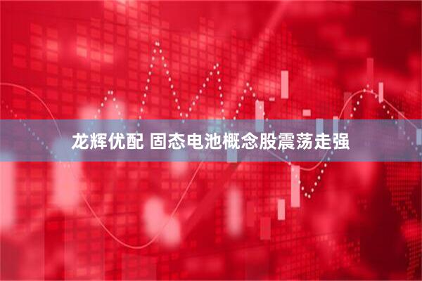 龙辉优配 固态电池概念股震荡走强
