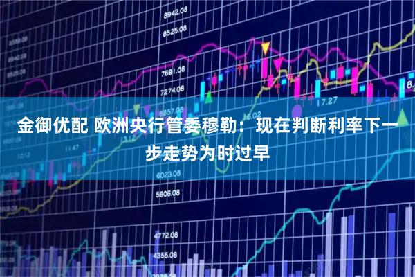 金御优配 欧洲央行管委穆勒：现在判断利率下一步走势为时过早