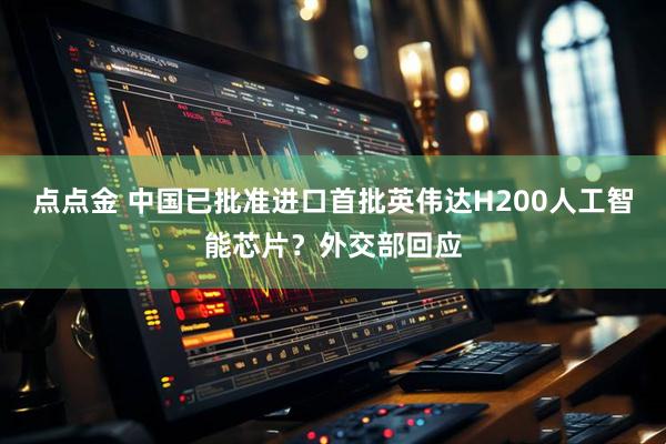 点点金 中国已批准进口首批英伟达H200人工智能芯片？外交部回应
