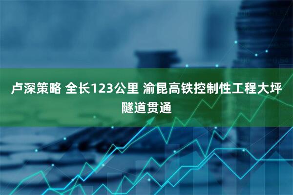 卢深策略 全长123公里 渝昆高铁控制性工程大坪隧道贯通